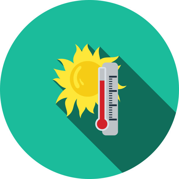 夏天热的图标图片下载