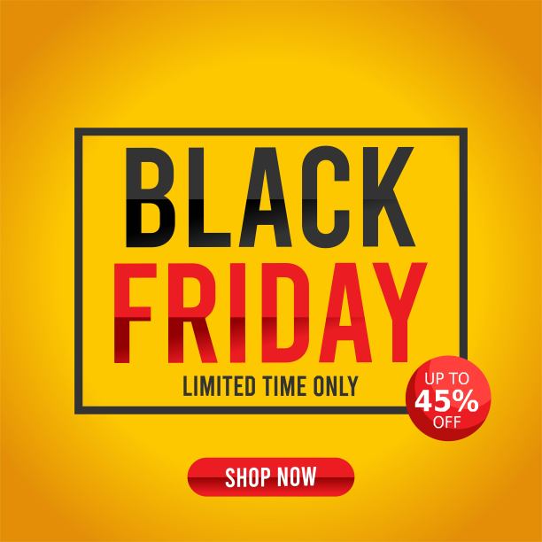 黑色星期五超级销售矢量设计。适合制作贺卡、海报、横幅。图片下载