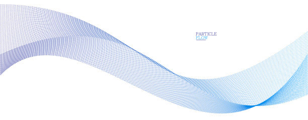 浅蓝色抽象的背景波流动图片下载