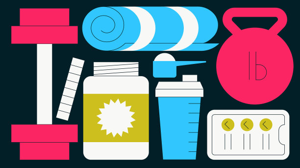 健身房平面概念图片下载