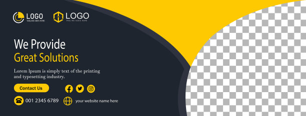 企业营销社交媒体facebook封面图片下载