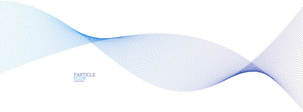蓝色通风颗粒流动设计抽象图片下载