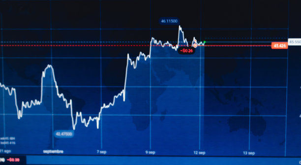 股票市场投资的计算机分析图图片下载