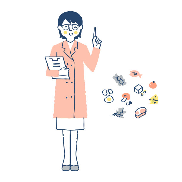 营养学家和各种配料图片下载