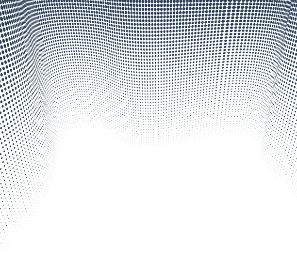 黑点在三维透视抽象背景图片下载