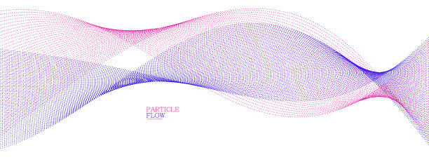 宁静抽象的背景与流动的波浪图片下载