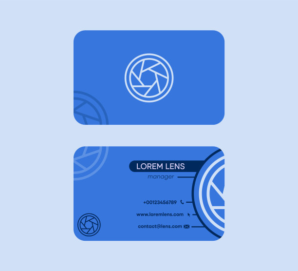 镜头图标相机镜头名片图片下载