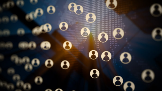 全球网络和数据连接图片下载