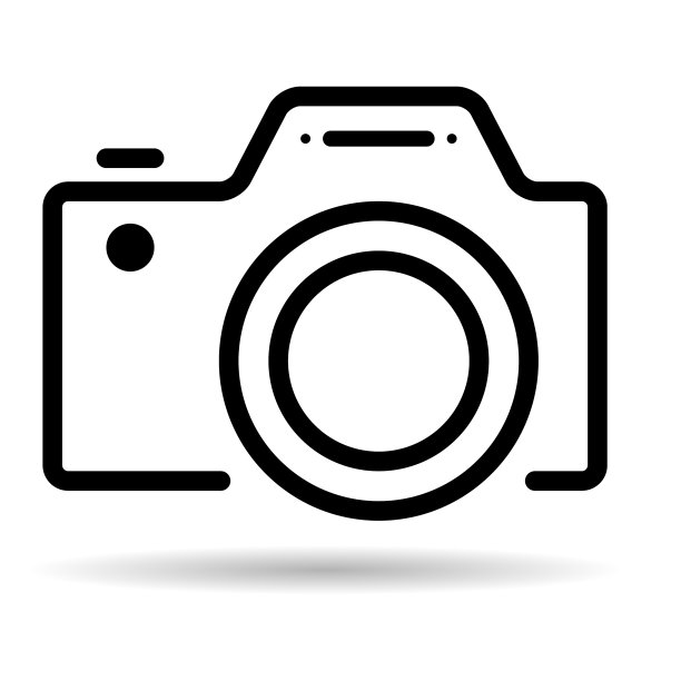 相机平网阴影图标摄影数码图片下载