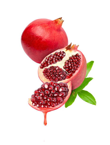 石榴汁滴在白色图片下载