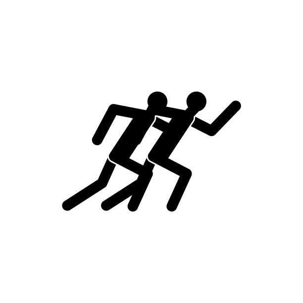 人类运行标志图片下载
