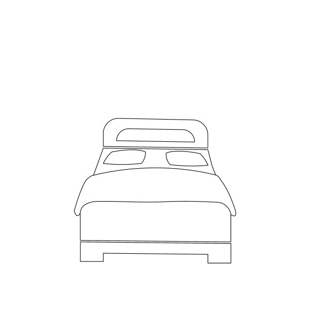 床上的标志图片下载