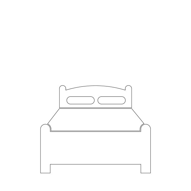 床上的标志图片下载