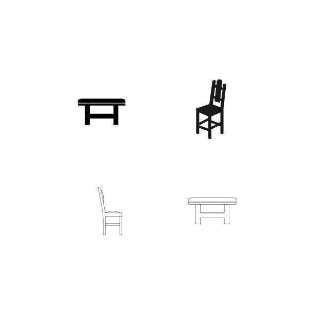 椅子上的标志图片下载