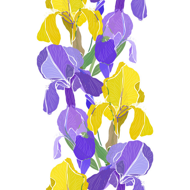 花卉无缝模式图片下载