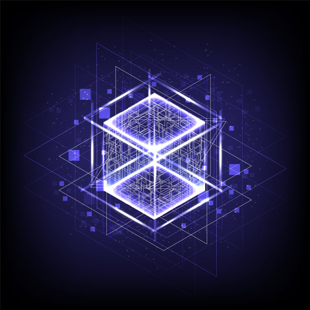 Hud能源盒智能编码大数据数字芯片图片下载