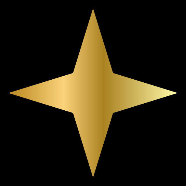 黑色背景上的金色星星图片下载
