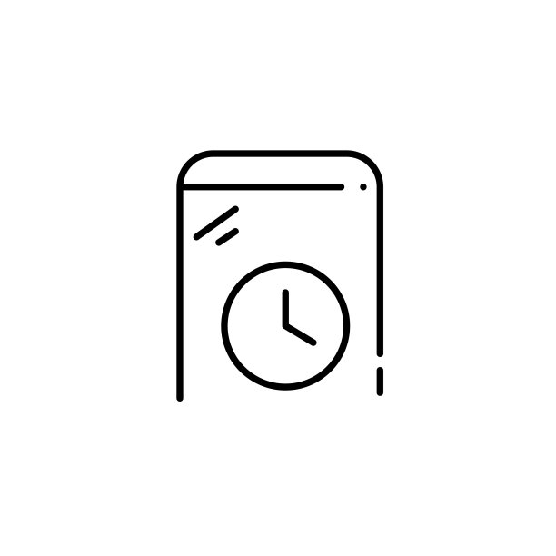 智能手机屏幕时间像素完美编辑图片下载