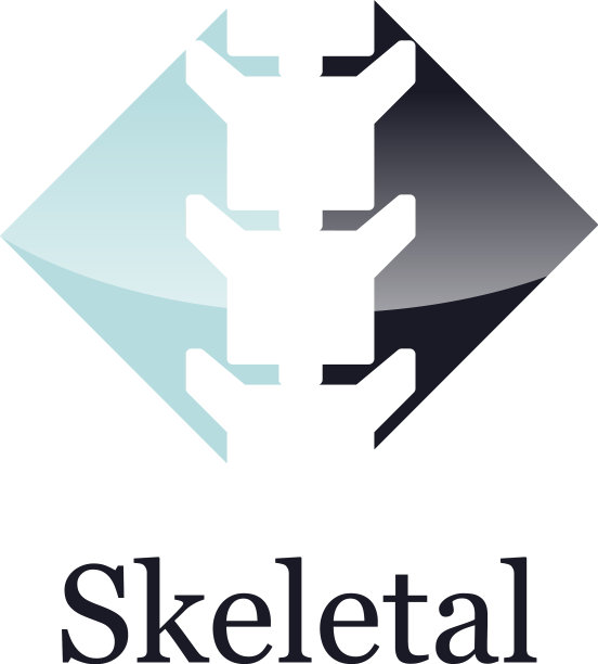 创意捏脊脊概念标志设计图片下载