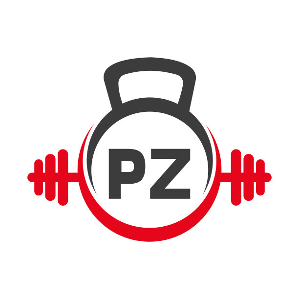 字母pz健身健身房标志概念健身标志图片下载