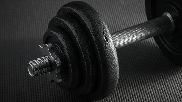 健身运动背景:哑铃图片下载