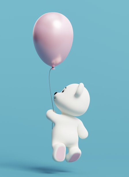 可爱的北极熊图片下载