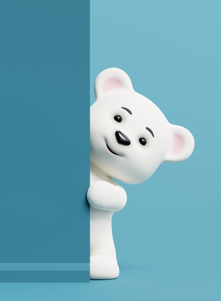 可爱的北极熊图片下载