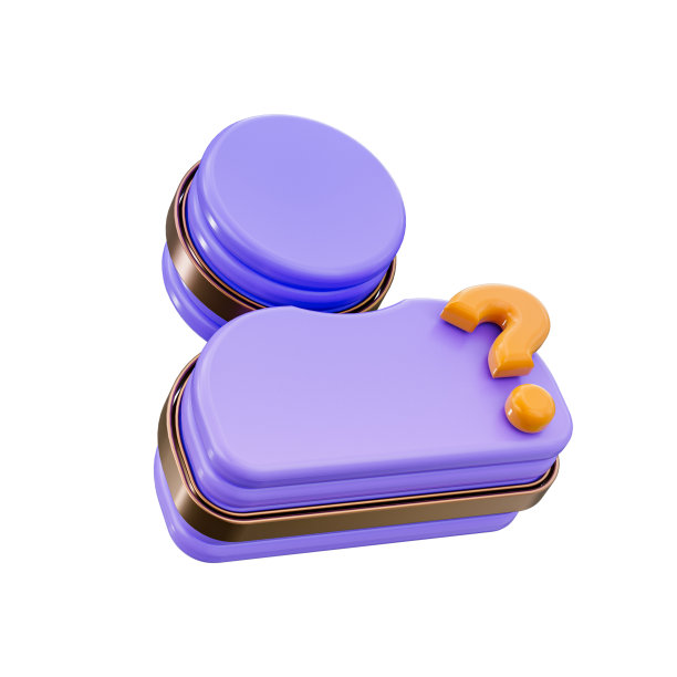 用户问号图标3d渲染概念上的白色图片下载