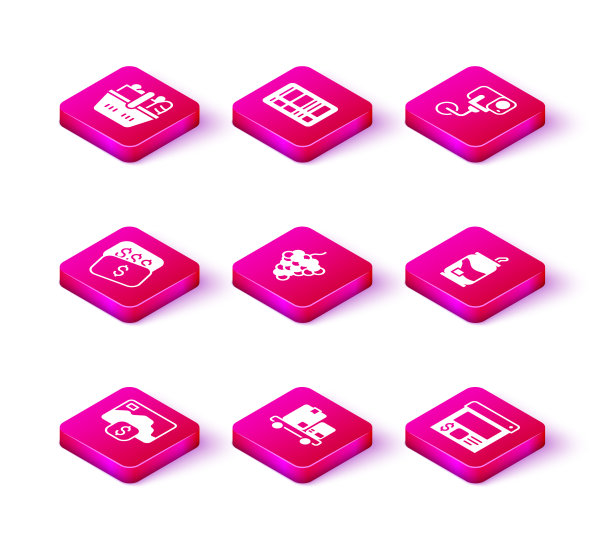 设定信用卡手推车和盒子的新价格图片下载