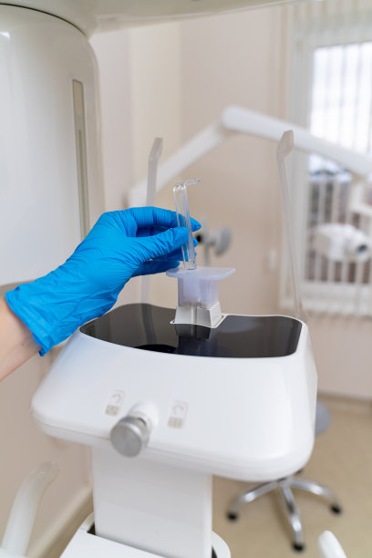 护士用手为小组取手术器械。准备使用的钢制医疗器械。图片下载