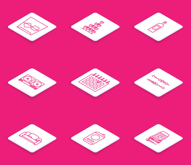 设线杯威士忌和冰块葡萄酒图片下载