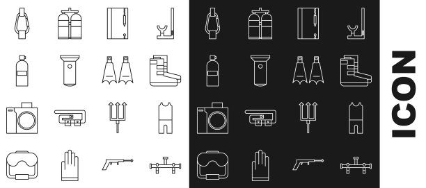设线歧管潜水服用于潜水靴图片下载