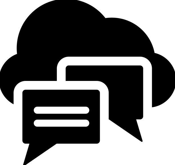 云转换图标黑色图形图片下载