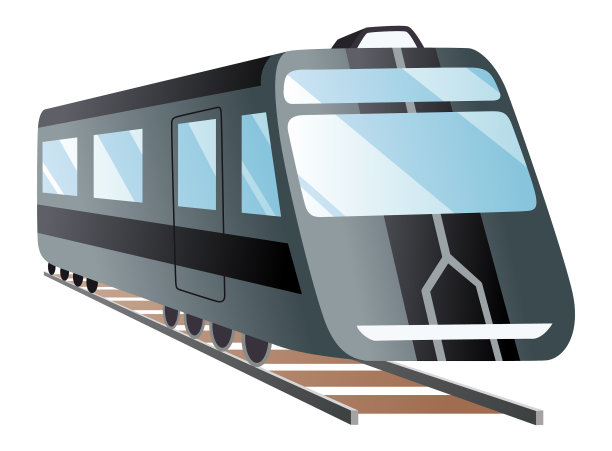 火车发动机平卡通铁路乘客图片下载