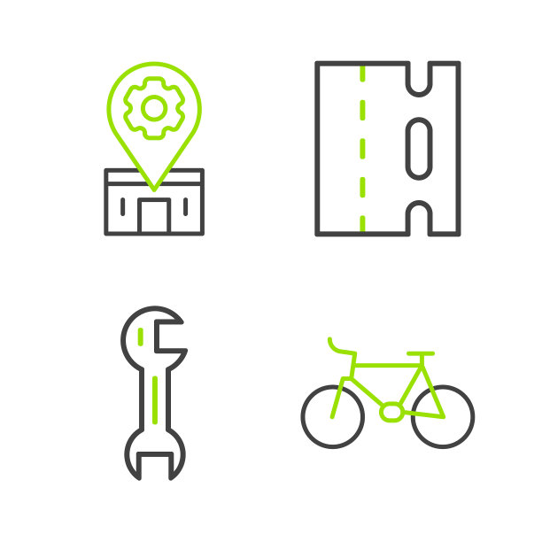 设置线路自行车扳手、扳手、车道及维修图片下载