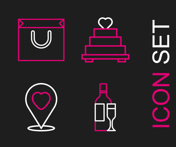 用心设定香槟瓶的位置图片下载