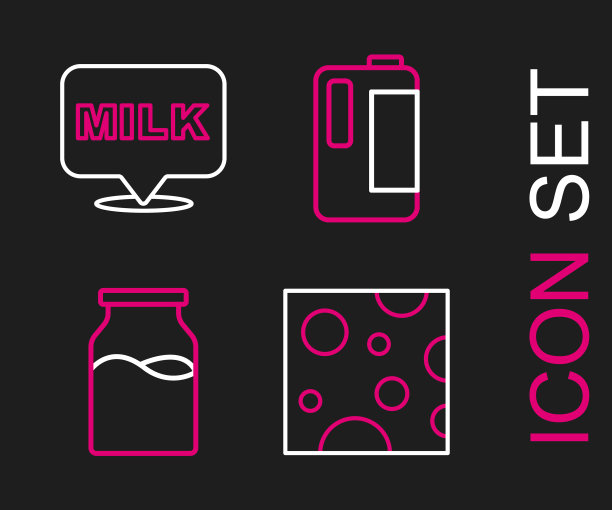 在塑料瓶里装上奶酪瓶和牛奶图片下载