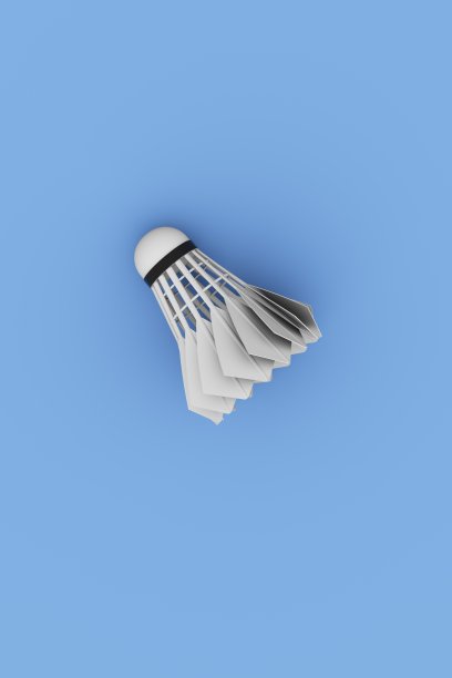 蓝色背景的毽子图片下载