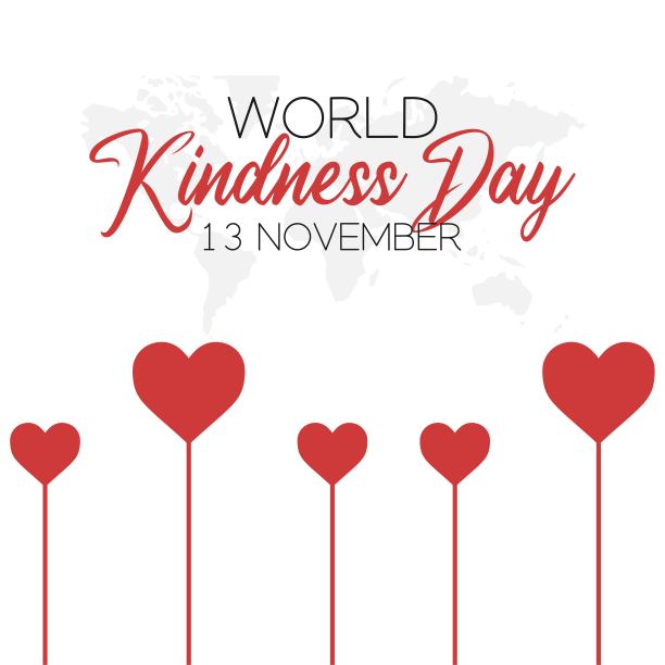 世界善良日矢量插图。适合制作贺卡、海报和横幅。图片下载