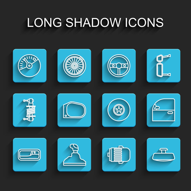 设置直线车门把手换挡器图片下载