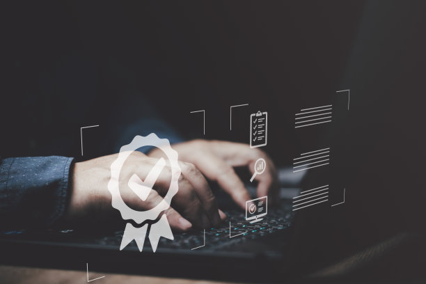 商人看重做生意的信誉。服务标准理念行业认证。工厂标准ISO。图片下载