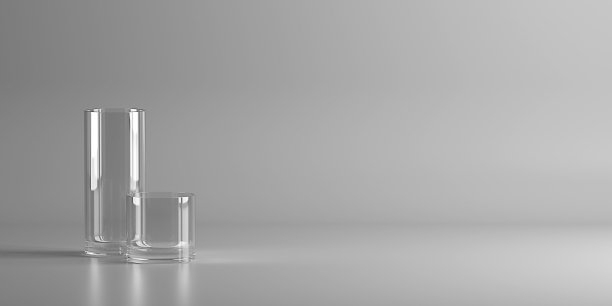 逼真的空各种酒杯供酒精。饮料的背景图片下载