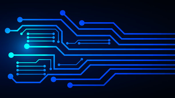 高科技数字技术背景图片下载