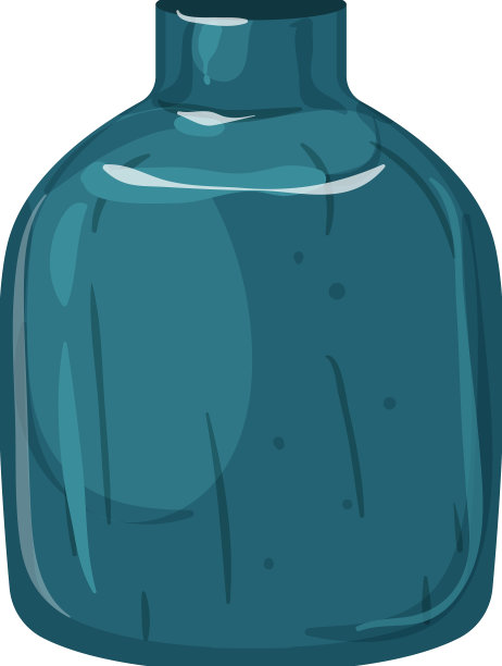 植物花瓶花陶瓷卡通图片下载