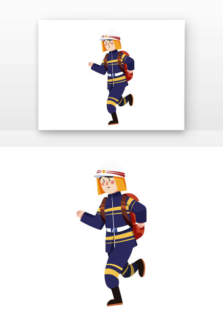 消防员救援救火图片下载