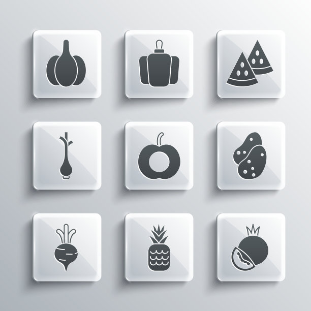 菠萝，西红柿，土豆，桃子，水果，甜菜图片下载