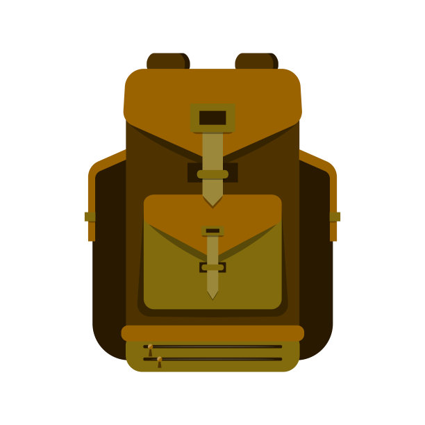 徒步旅行背包包卡其旅行家弹药平图片下载