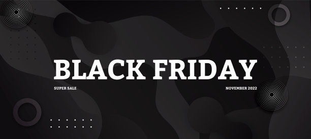 黑色星期五横幅设计推广模板图片下载