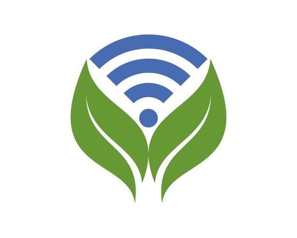 叶子里面有网络符号图片下载