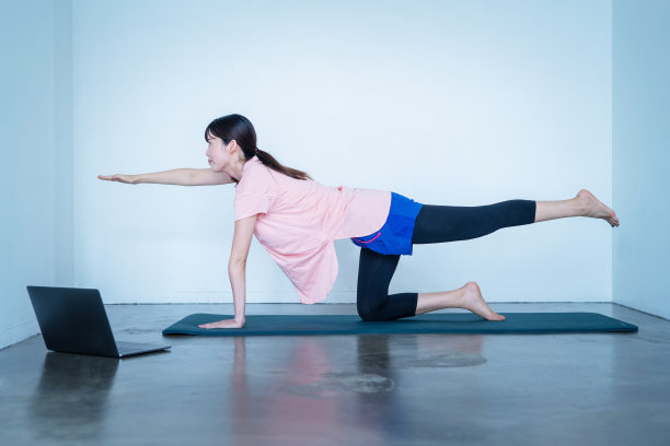 日本妇女在家训练图片下载